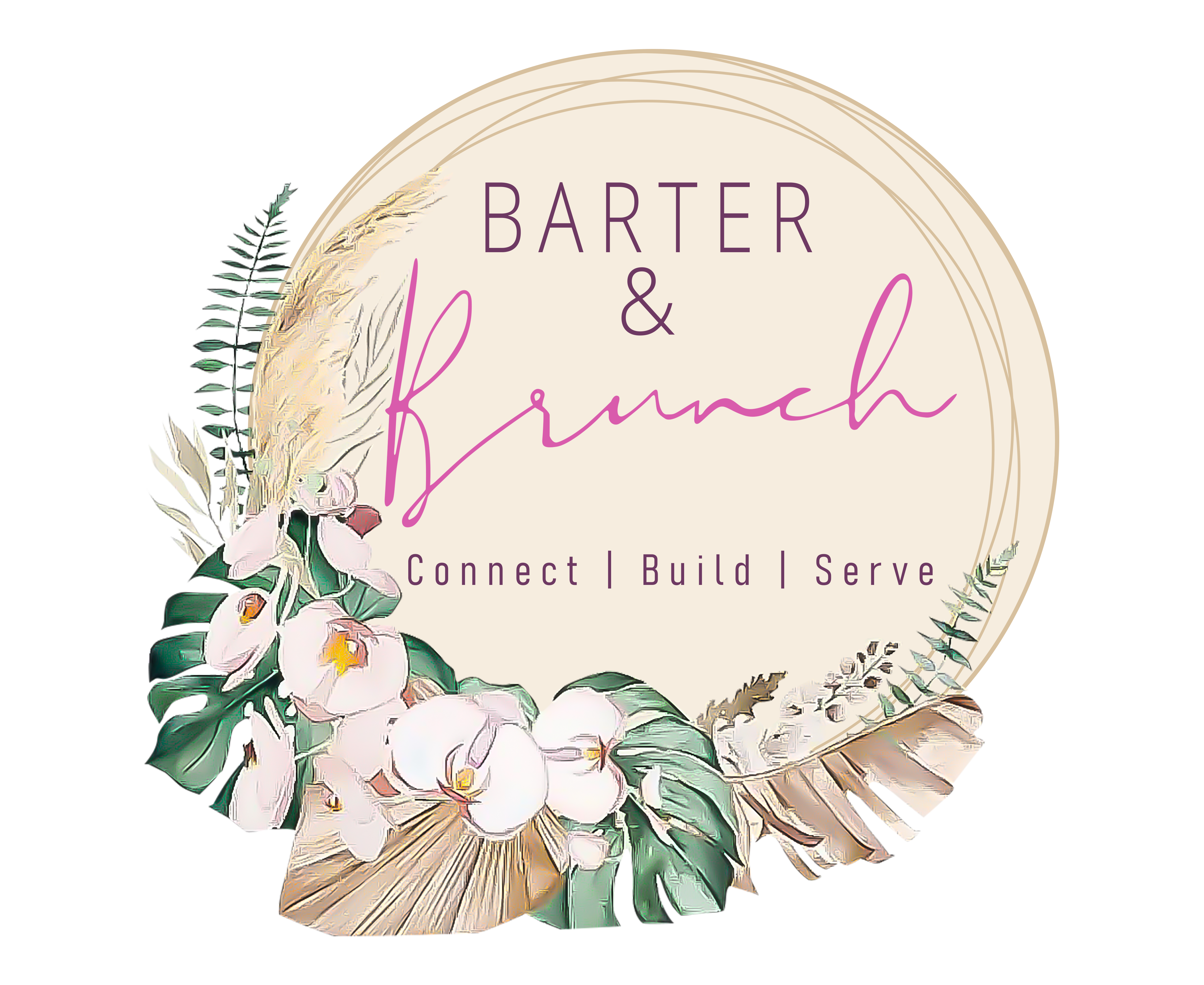 BARTER & BRUNCH LOGO WHITE